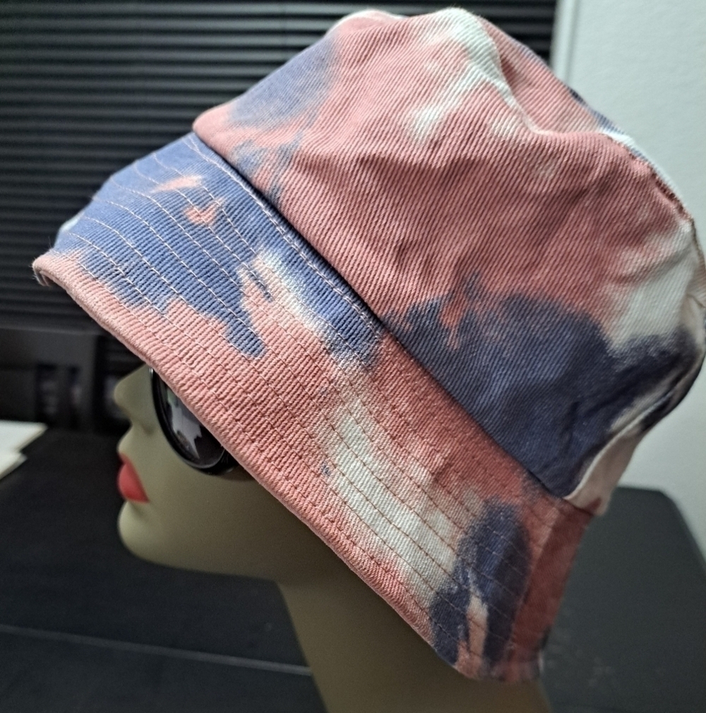 Tie Dye Bucket Hat  Fits XL